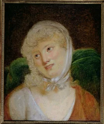 Portrait de Marie Laczinska (1786-1817) Comtesse Walewska